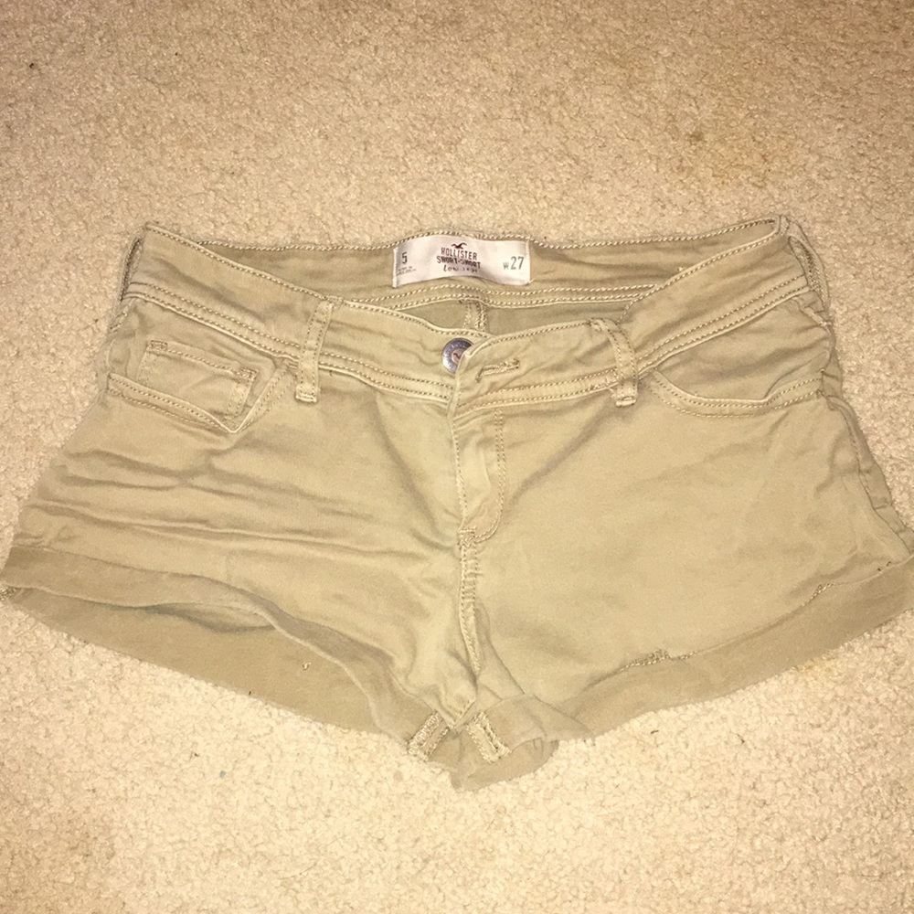 Hollister short-short low rise shorts